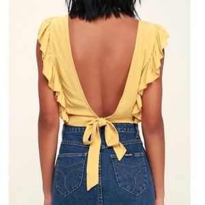 Amuse Society crop top